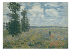 Claude Monet - Felder um Argenteuil (1875)