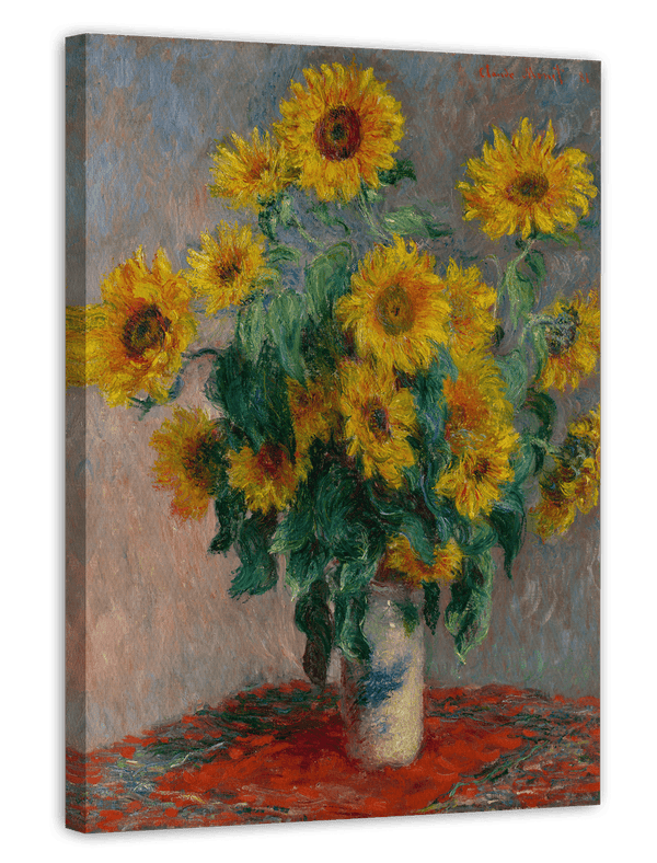 Claude Monet - Ein Strauß Sonnenblumen (1881)
