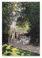 Claude Monet - Der Park Monceau (1878)