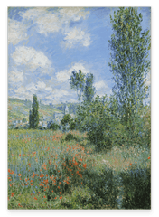 Claude Monet - Aussicht von Vétheuil