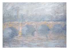 Claude Monet - Waterloo Brücke, London, bei Sonnenaufgang (1904)