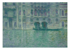 Claude Monet - Palazzo da Mula, Venedig (1908)