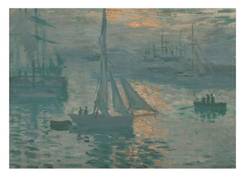 Claude Monet - Impression, Sonnenaufgang (1873)