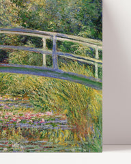 After Hover: Claude Monet - Japanische Brücke über den Seerosenteich (1899)