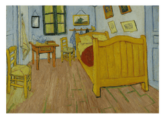 Vincent van Gogh - Das Schlafzimmer - erste Version (1888)