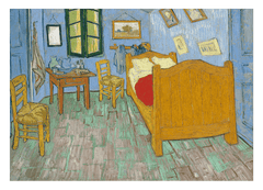 Vincent van Gogh - Das Schlafzimmer - zweite Version (1889)