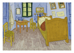 Vincent van Gogh - Das Schlafzimmer - dritte Version (1889)