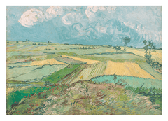 Vincent van Gogh - Weizenfeld nach Regen (Die Ebene von Auvers) (1889)