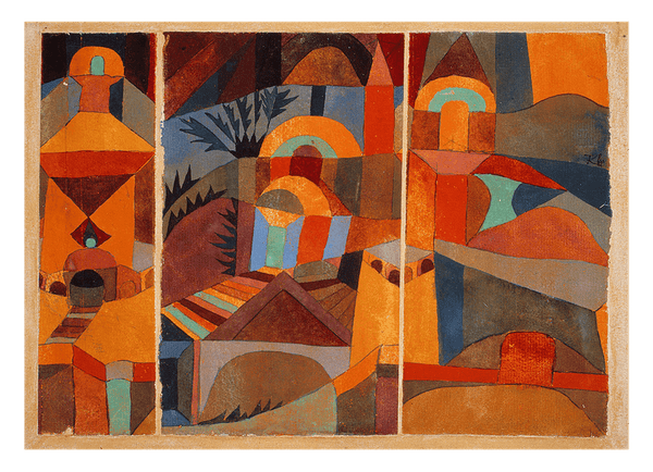 Paul Klee - Tempelgärten (1920)