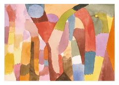 Paul Klee - Bewegung von gewölbten Räumen (1915)