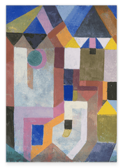 Paul Klee - Bunte Architektur (1917)