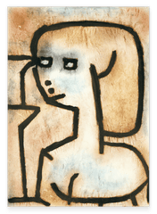 Paul Klee - Mädchen in Trauer (1939)