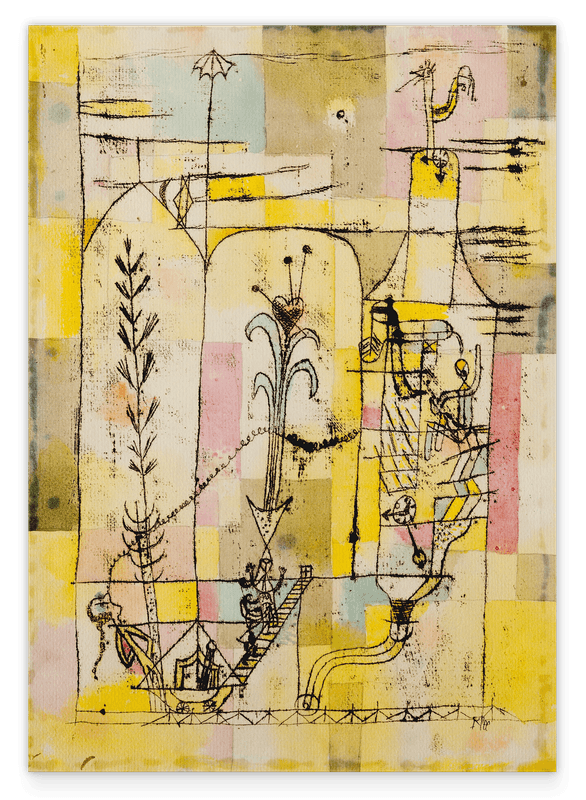 Paul Klee - Hoffmanneske Geschichte (1921)