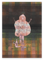 Paul Klee - Bauchredner und Schreier im Moor (1923)