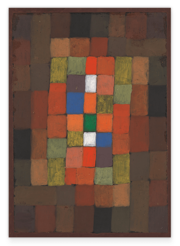 Paul Klee - Statisch-Dynamische Steigerung (1923)