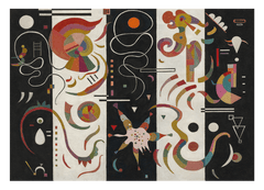 Wassily Kandinsky - Gestreift (1934)