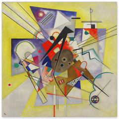 Wassily Kandinsky - Gelbe Begleitung (1924)