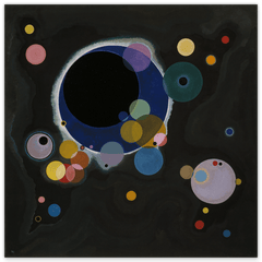 Wassily Kandinsky - Einige Kreise (1926)