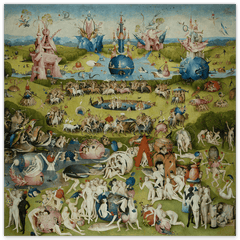 Hieronymus Bosch - Der Garten der Lüste (1490/1510) - Mittlere Tafel