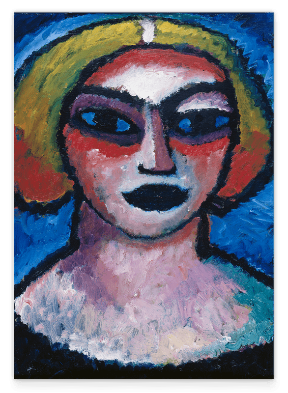 Alexej von Jawlensky - Frauenkopf