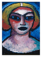 Alexej von Jawlensky - Frauenkopf