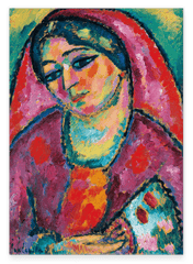 Alexej von Jawlensky - Rotes Kopftuch