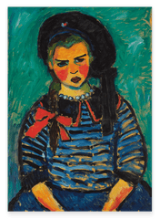 Alexej von Jawlensky - Mädchen mit roter Schleife