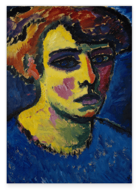 Alexej von Jawlensky - Frauenkopf