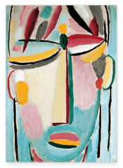 Alexej von Jawlensky - Heilandsgesicht: Der Tod II