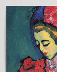 After Hover: Alexej von Jawlensky - Junge Frau mit Pfingstrose