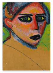 Alexej von Jawlensky - Frauengesicht