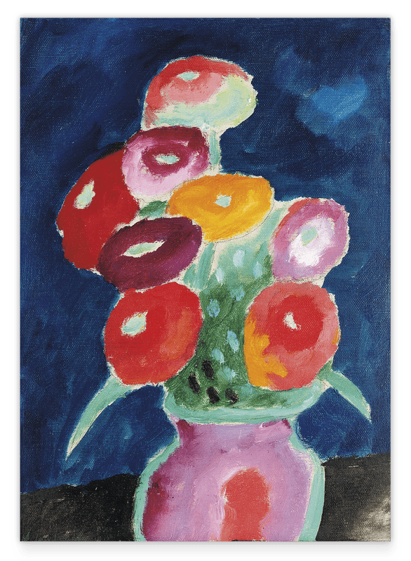 Alexej von Jawlensky - Blumen in einer Vase