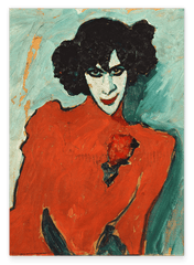 Alexej von Jawlensky - Portrait der Tänzerin A. Scharoff