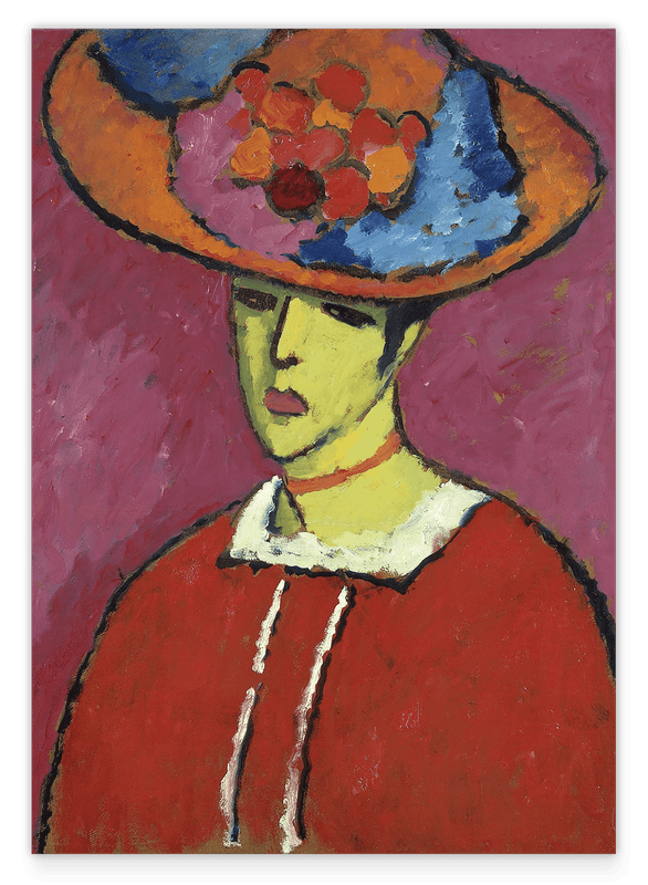 Alexej von Jawlensky - Schokko mit Tellerhut