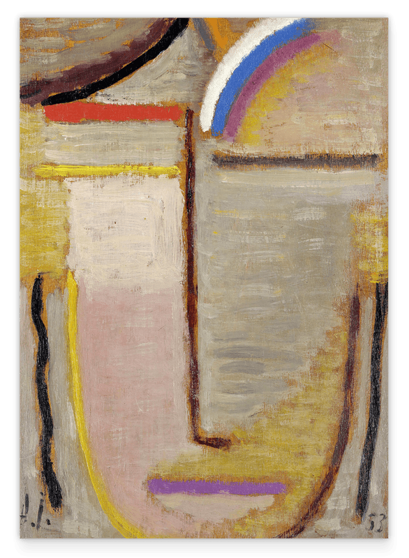 Alexej von Jawlensky - Abstrakter Kopf