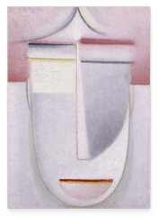 Alexej von Jawlensky - Abstrakter Kopf Komposition 2 Winter