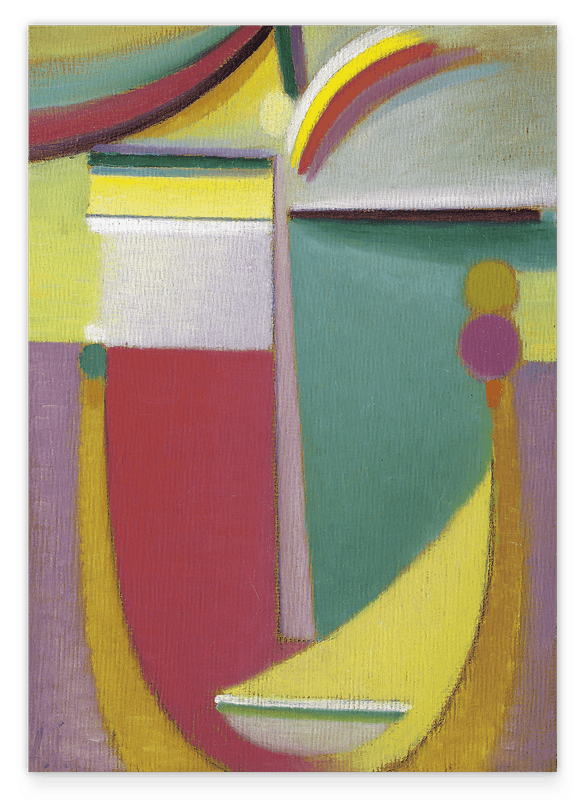 Alexej von Jawlensky - Abstrakter Kopf: Innere Vision