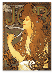 Alfons Mucha - Job Cigarettes