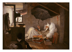 Carl Spitzweg - Der arme Poet