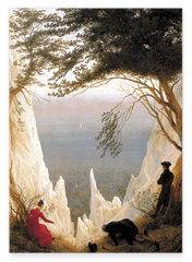 Caspar David Friedrich - Kreidefelsen auf Rügen