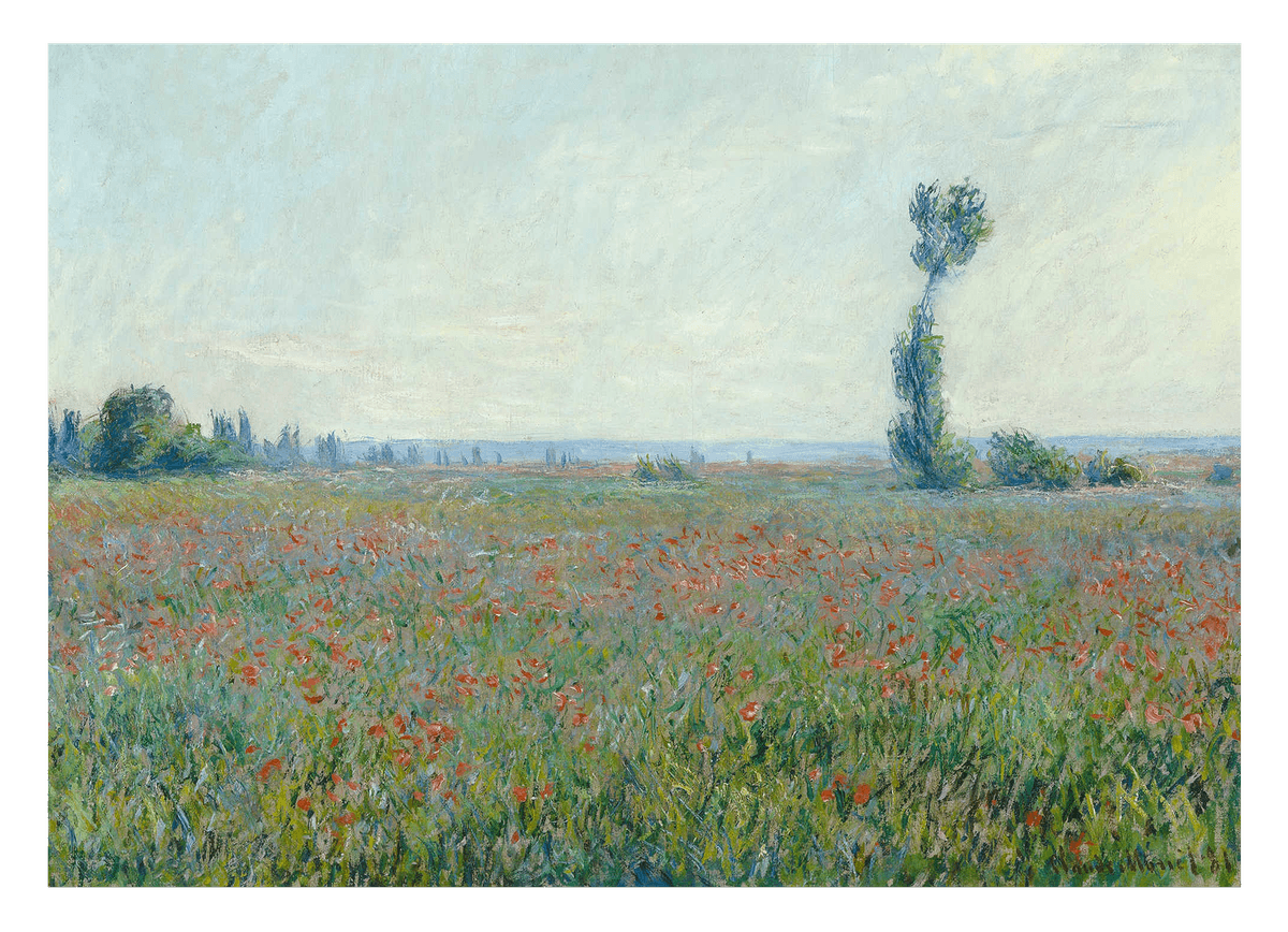 Claude Monet - Mohnfeld