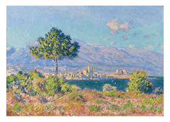 Claude Monet - Antibes, vue du plateau Notre Dame