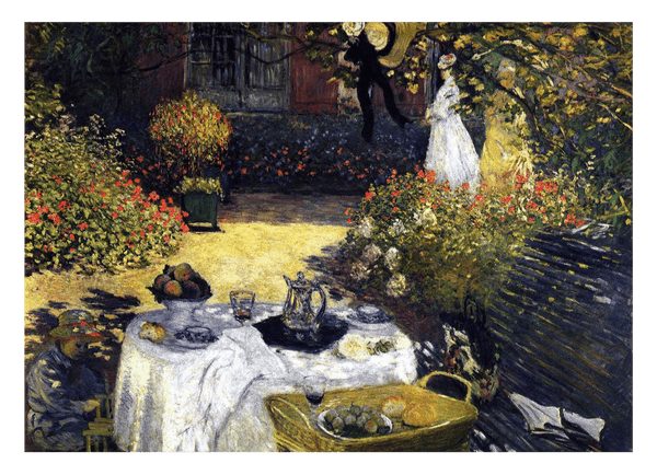 Claude Monet - Die Mittagsmahlzeit