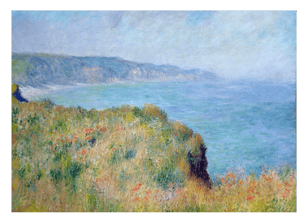 Claude Monet - Klippe bei Pourville