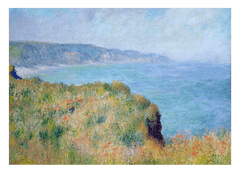 Claude Monet - Klippe bei Pourville