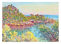 Claude Monet - Landschaft bei Montecarlo