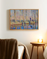 After Hover: Claude Monet - Pierre Hoschede und Michel Monet am Ufer der Epte