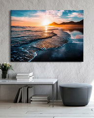 After Hover: Sonnenuntergang am Strand