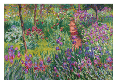 Claude Monet - Der Schwertlilien-Garten in Giverny