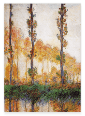 Claude Monet - Pappeln im Herbst